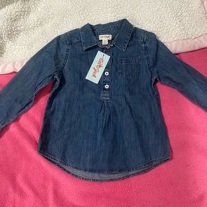 Cat & jack jean shirt 4t NWT!!!